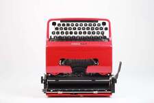 SALE - Limited Edition Olivetti Lettera 32 Red Typewriter, Vintage, Mint picture