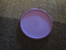 Tupperware Round Bowl Replacement  Lid 6793A-1 (5.5 Inch) Lavendar Purple picture