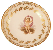 18thC Royal Vienna Porcelain Cherub Scene Saucer Scenic Porzellan Untertasse picture