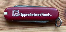 Rare Vintage “Oppenheimer Funds” LOGO  Victorinox ESCORT Swiss Army Knife NICE picture