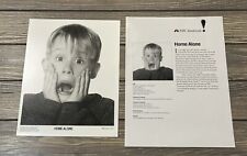 Vintage NBC Theatricals Home Alone 1995 Fact Sheet and Photo J picture