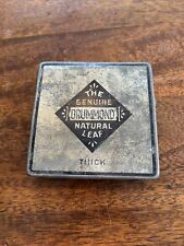 Antique Tobacco Tin Drummond Natural Leaf Pipe Tobacco Tin picture