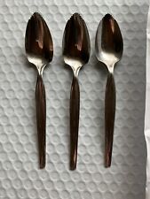 FRUIT/ORANGE SPOON STAINLESS INTERNATIONAL SILVER 3 TOTAL picture
