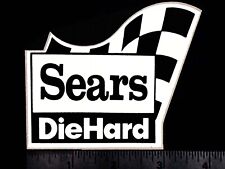 SEARS Diehard - Original Vintage 1960's 70's Racing Decal/Sticker picture