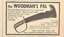 The Woodman's Pal Reading PA Brush Axe Camp Country Living Vintage Print Ad 1945 picture