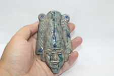 RARE ANCIENT EGYPTIAN PHARAONIC ANTIQUE OSIRIS Head Statue1980-1854 BC picture