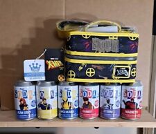 Funko Soda X-Men '97 Loungefly Cooler and Common Set of 6 Sodas Lot Sealed Cans picture