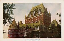 Chateau Frontenac, Quebec City, Quebec, Canada, Early Postcard, Unused picture