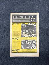Original Vintage 1971 Black Panther Support for Communist Vietnam – Original Em picture