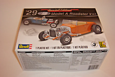 Revell '29 Ford Model A Roadster 1/25 Scale 2 N 1 KIT 85-4322 Sealed Inside picture