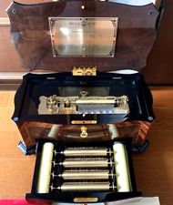 Reuge Music Box Interchangeable 72 lames 15 airs Dolce Vita Reuge With Box picture