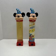 Rare 1980s Walt Disney Productions Fantasia Monogram  Mickey’s Pencil Case X2 picture