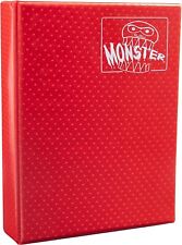Monster Mega Holofoil Red Binder XL Size Hard Cover (Twice as Large)- Holds 720 picture