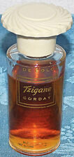 Vintage Corday Tzigane EAU DE COLOGNE SUPER RARE 1 OZ BOTTLE 80% FULL 30'S 40'S? picture