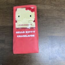 Hello Kitty calculator Showa retro vintage 1976 with red sleeve picture