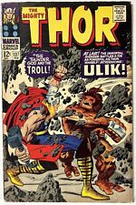 Mighty Thor #137 (1967) VG/FN 1st App Ulik Of The Rock Trolls 2nd Sif Silver Age picture