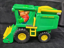 2010 John Deere RC2 Toy Tractor Tiller Thrasher W/Driver Great Shape picture