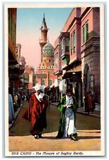 c1930's The Mosque Of Cairo Saghry Bardy Cairo Egypt, Pharmacie Vintage Postcard picture