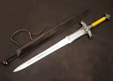 UNIQUE Damascus Handmade VIKING SWORD | Conan the Barbarian ,Battle Ready Sword picture