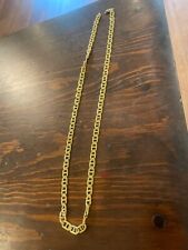 Gucci link gold tone chain 24” necklace picture