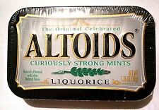 Altoids Liquorice Mints Unopened  Tin Original Liquorice Flavor picture