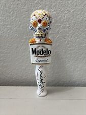 Modelo Beer Day Of The Dead Sugar Skull Tap Handle  10 Inches Man Cave Decor picture