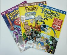 LOT of 3 Fantastic Four #1 True Believers, 2019 1st Edition 1st Mint 1st Print🔥 picture