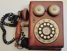 Antique Vintage Western Electric Walnut Wood  Wall Telephone As Is picture