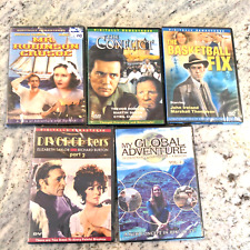 Lot Of 5 Vintage Movies/Shows: Mr. Robinson Crusoe, The Conflict, The Basketb... picture