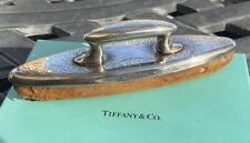 Vtg Antique Tiffany & Co Makers Sterling Silver Accessory Nail Buffer Polisher picture
