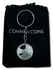 2010 Arizona Cut Coin Keychain Grand Canyon American State Park Quarter Jewelry picture