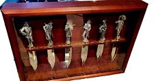 1991 Franklin Mint Legends Of The Old West Knife Collection Complete Case No Key picture