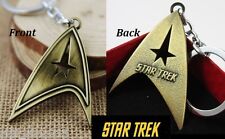 Star Trek Communicator Key chain Antique Bronze color Collectible gift decor picture