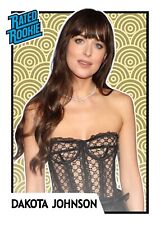 Dakota Johnson Custom Trading Card By MPRINTS /9 (Only 9 Printed) picture