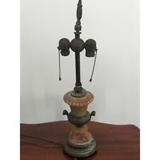Antique Bronze and Rouge Marble Table Lamp picture