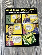 Vintage What Shall I Cook Today 124 Thrifty Healthful Tested Recipes Spry Bookle picture