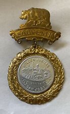 Vintage Antique San Jose California Golden Jubilee Souvenir Medal Badge Pin 1899 picture