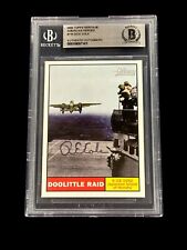 Richard Dick Cole Doolittle Raid Signed Autograph Topps Heritage Beckett BAS picture