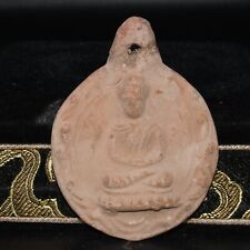 Ancient Central Asian Buddhist Terracotta Amulet from Bamyan Afghanistan picture
