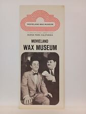 Vintage 1960s Movieland Wax Museum Brochure Buena Park California picture