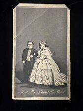 1863 General Tom Thumb Charles Stratton Lavinia Warren P.T Barum Wedding Drawing picture