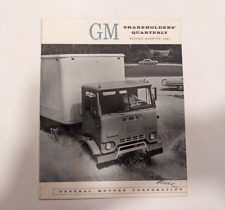 1961 General Motors GM Shareholders Quarterly Report NM Second Quarter picture