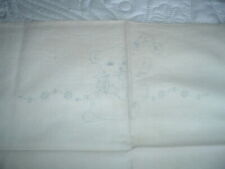 Vtg 30s Betsy Ross Baby Bear Bubbles Pillowcase Stamped Embroidery 17x11 PB11 picture