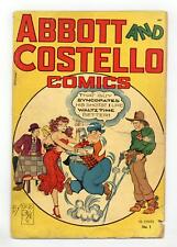 Abbott and Costello #1 FR 1.0 1948 picture