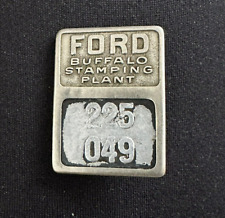 Vintage 1950's FORD Buffalo Stamping Plant  AUTOMOBILE PLANT Badge picture