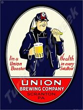 Union Brewing Company Scranton,pa Metal Sign 3 Sizes to Choose From picture