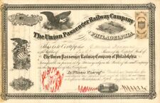 Union Passenger Railway Co. of Philadelphia - Railroad Stocks picture