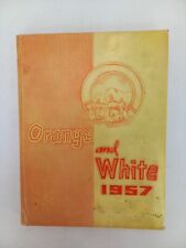 Orange High School 1957 Orange and White Yearbook Orange California Annual picture