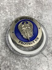 St Michael Protect Us Police Prayer Challenge Coin- Police Officer 1.75 