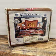American Pacific - Route 66 Hand-made Patchwork Sham - Size: 26x32 picture